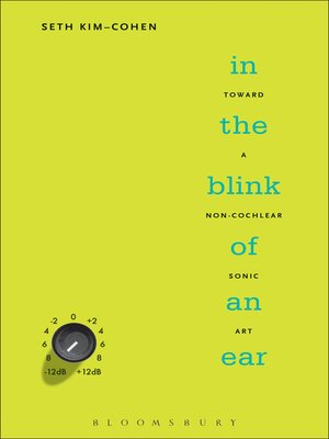 cover image of In the Blink of an Ear